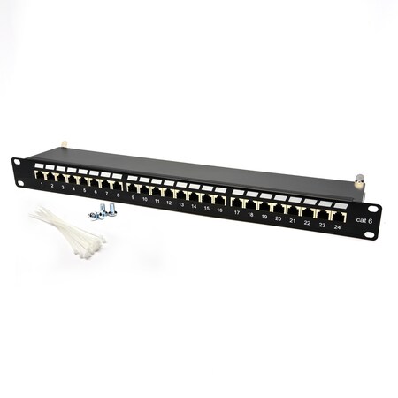Bestlink Netware 24 Port CAT6 Shielded Patch Panel 102188